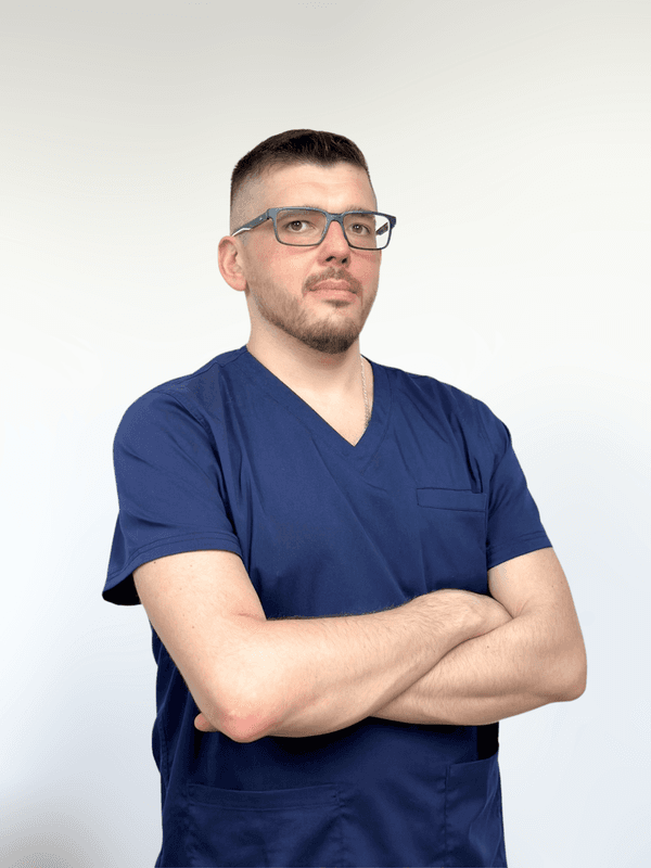 Dmytro Bulaichuk — masażysta w Centrum Nido Kraków